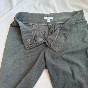 NY&Co Stretch Dress Pants – Petite 4 – Gray Pinstripe